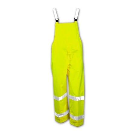 Tingley® O23122-Vision„¢ Snap Fly Front Overall, Fluorescent Lime, 2XL